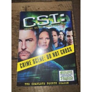 CSI: Crime‎ Scene Investigation - The Complete Fourth Season (DVD, 2004) New